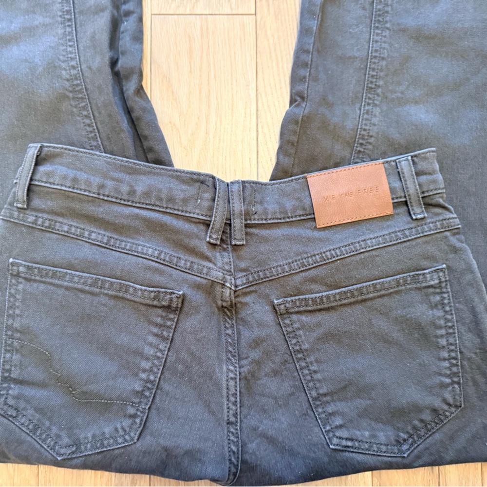 We The Free Risk Taker Straight Pant In Workwear (brown hue) - Picture 7 of 16